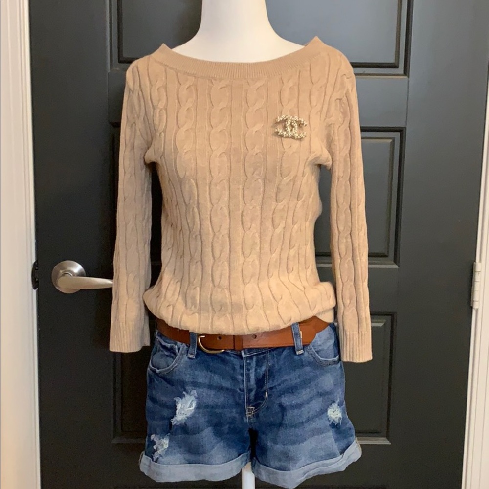 Loft knit top